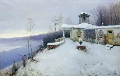 A Deserted Manor House by Vladimir Pavlovich Solokov